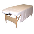 Customized Cotton Fabric Massage Sheet Set With Pillow Case